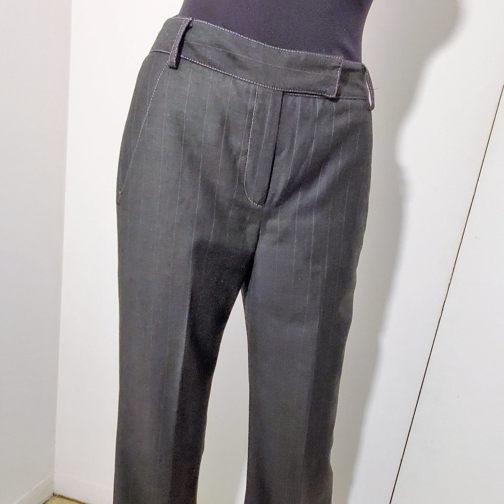 ALLEN by A.B.S. | Grey & Lilac Stich Pants | Size 2